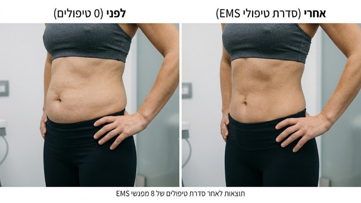 תוצאות לפני ואחרי - אגפים