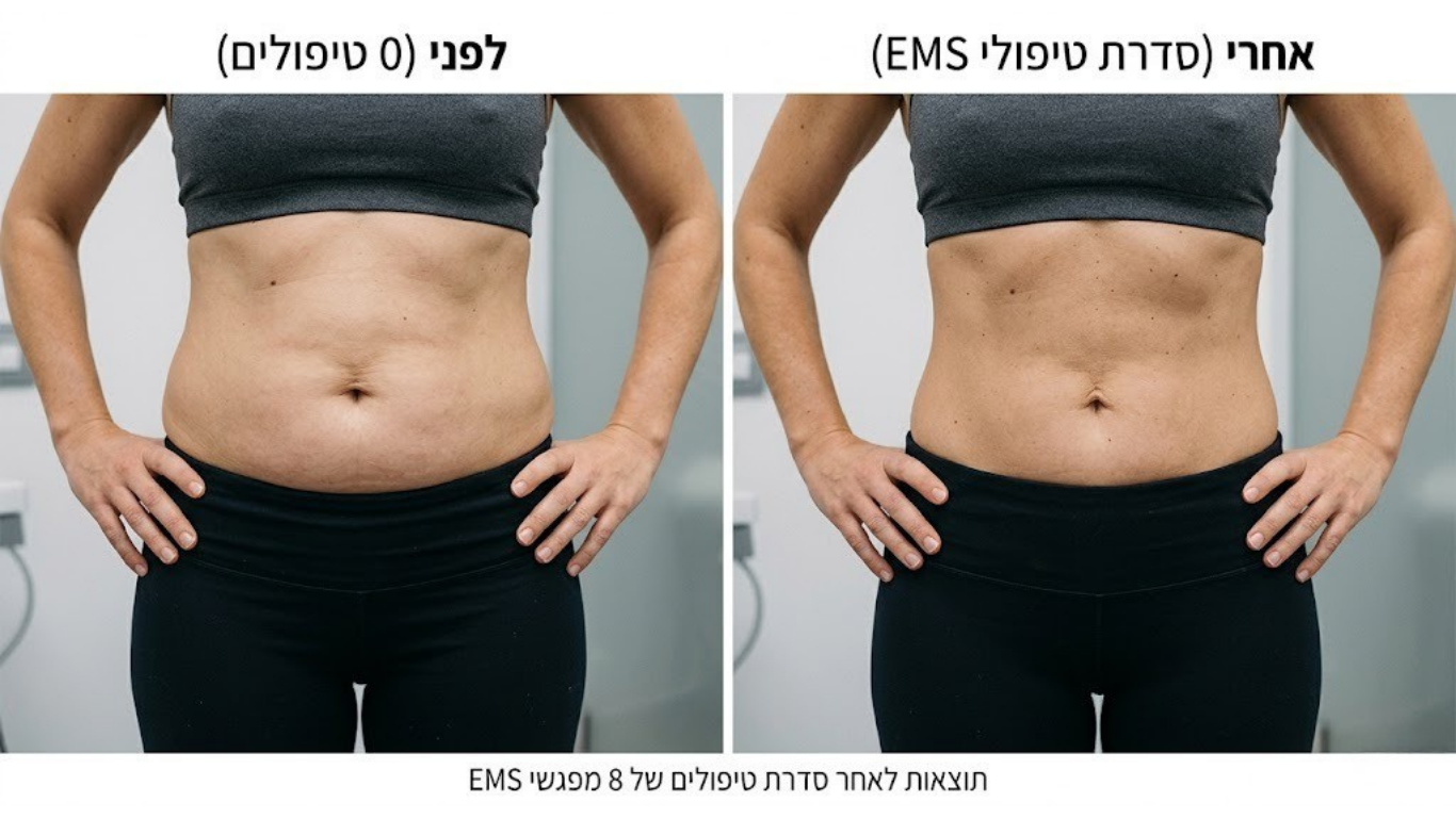 תוצאות לפני ואחרי - בטן